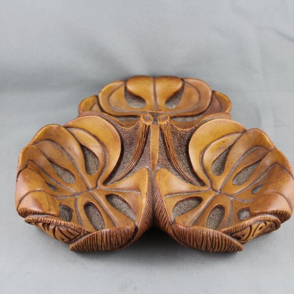 Vintage Coco Joe's Serving Tray - Made of Hapa Wood - Tree Stump Design - Picture 5 of 9